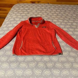 LL Bean 3/4 Snap Pullover